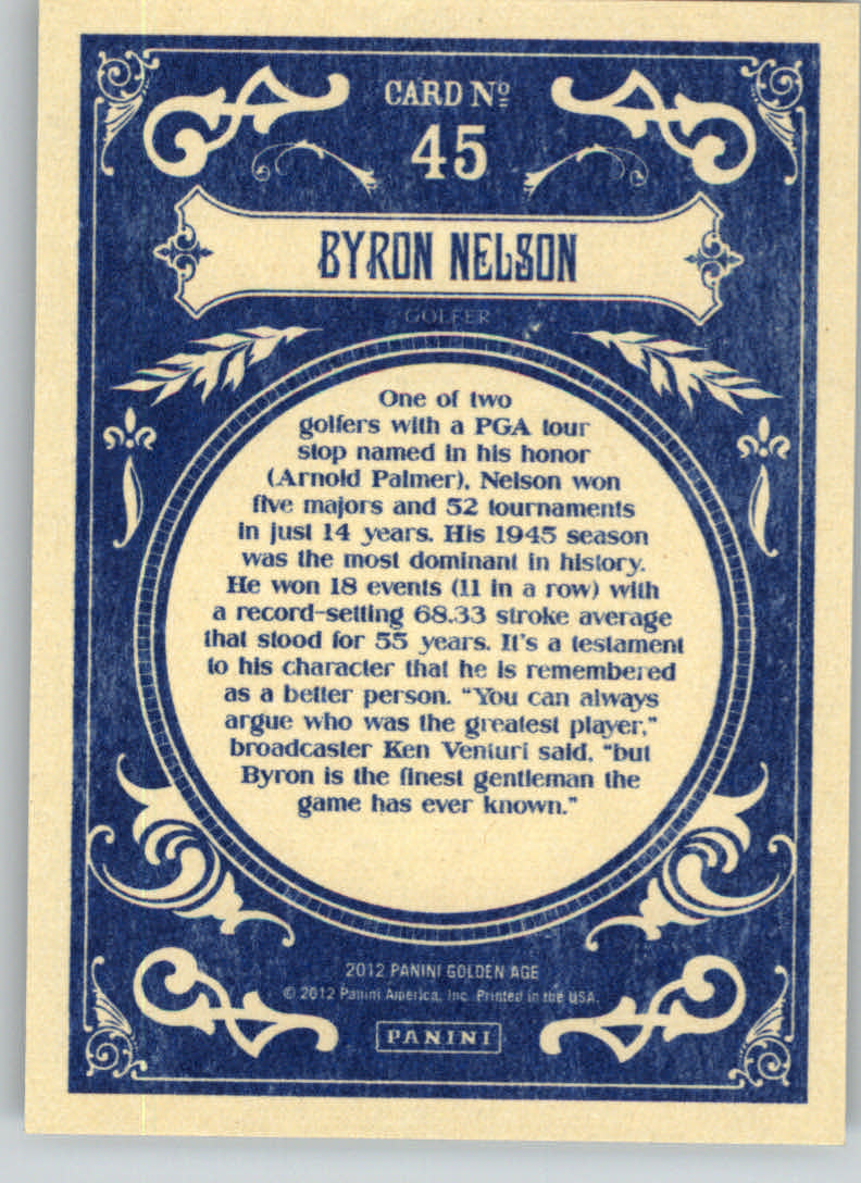 2012 Panini Golden Age Trading Card Pick - Picture 91 of 295