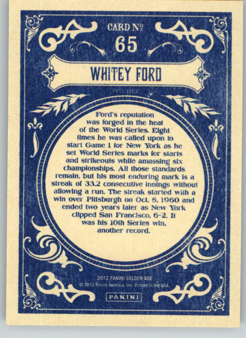 2012 Panini Golden Age Trading Card Pick - Picture 131 of 295