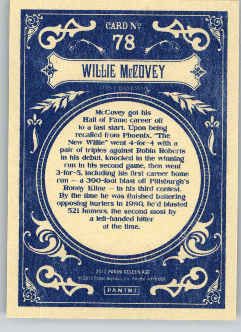 2012 Panini Golden Age Trading Card Pick - Picture 157 of 295