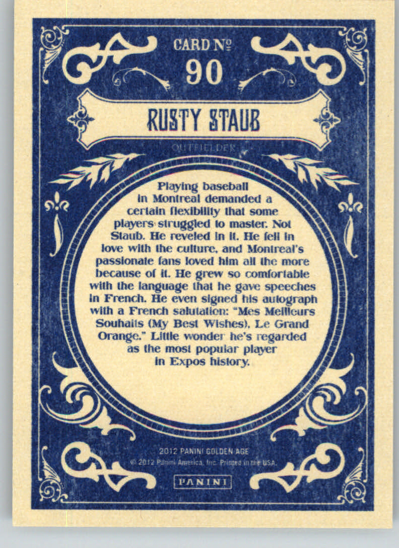 2012 Panini Golden Age Trading Card Pick - Picture 181 of 295