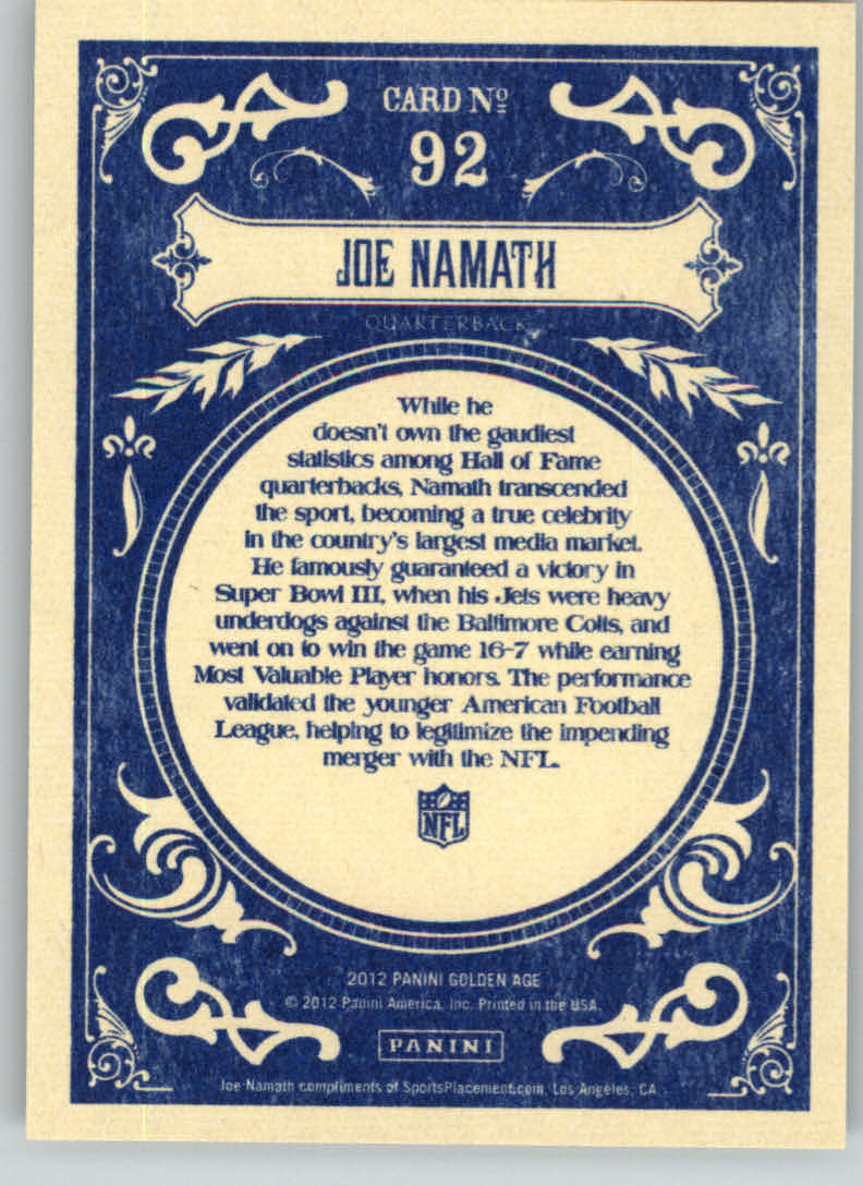 2012 Panini Golden Age Trading Card Pick - Picture 185 of 295