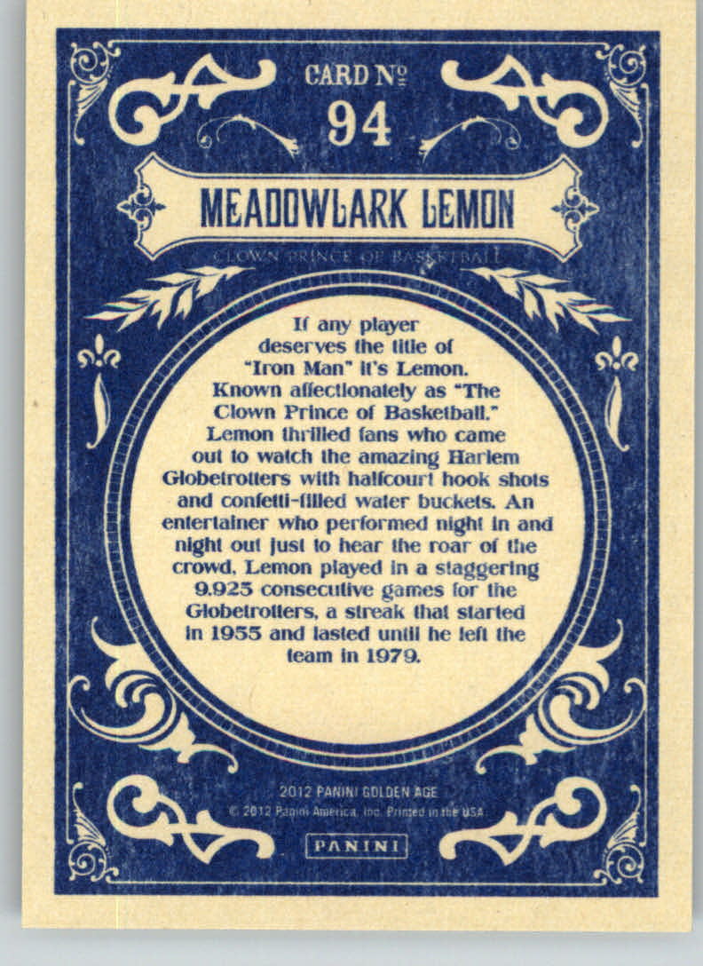 2012 Panini Golden Age Trading Card Pick - Picture 189 of 295