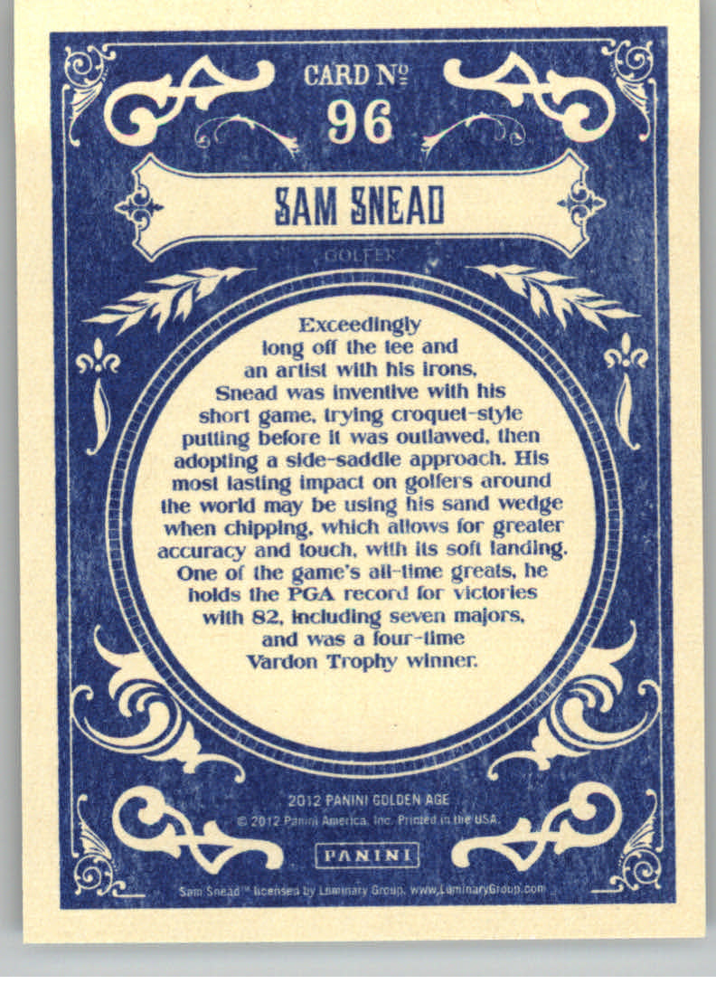 2012 Panini Golden Age Trading Card Pick - Picture 193 of 295
