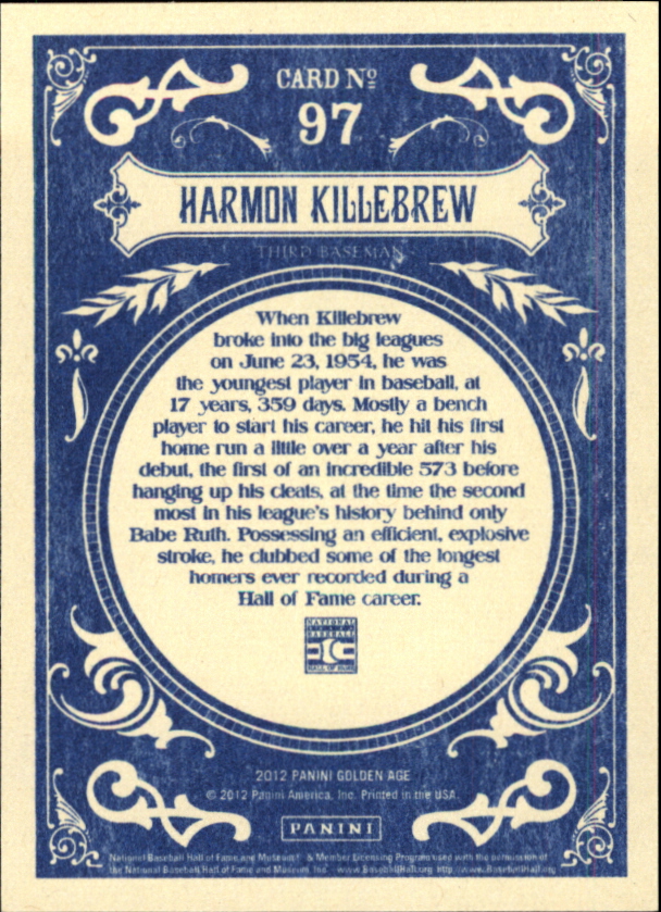 2012 Panini Golden Age Trading Card Pick - Picture 195 of 295