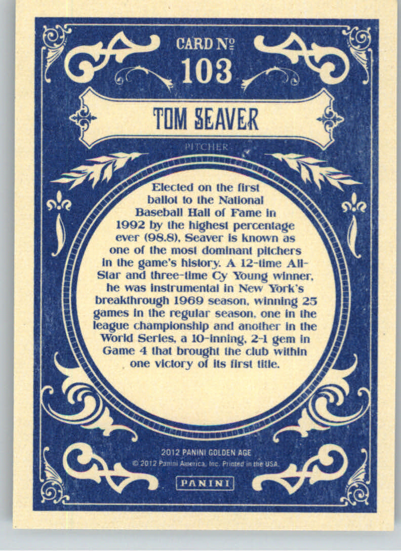 2012 Panini Golden Age Trading Card Pick - Picture 207 of 295
