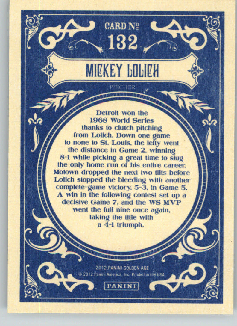 2012 Panini Golden Age Trading Card Pick - Picture 267 of 295