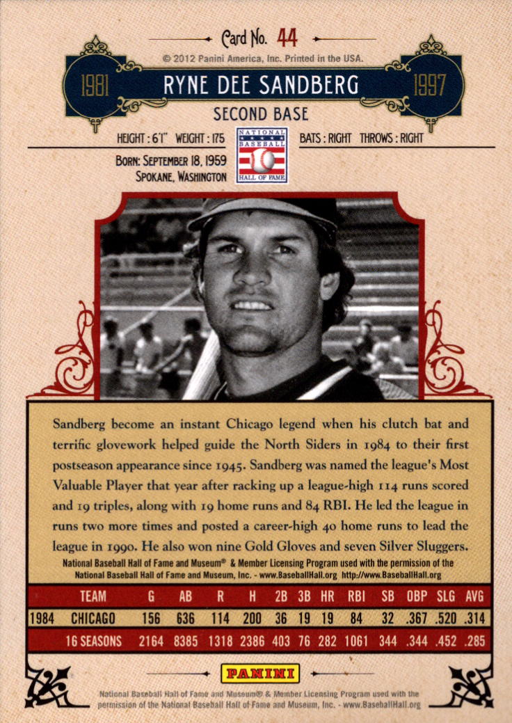 2012 Panini Cooperstown Crystal Collection RED You Pick - Picture 42 of 114