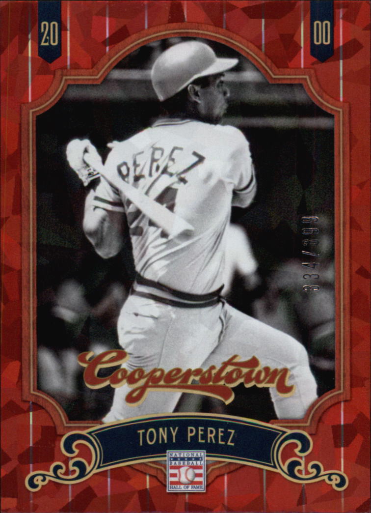 2012 Panini Cooperstown Crystal Collection RED You Pick - Picture 97 of 114