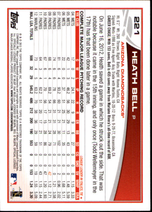 2013 Topps Baseball Card Pick 217-450 - Picture 11 of 454