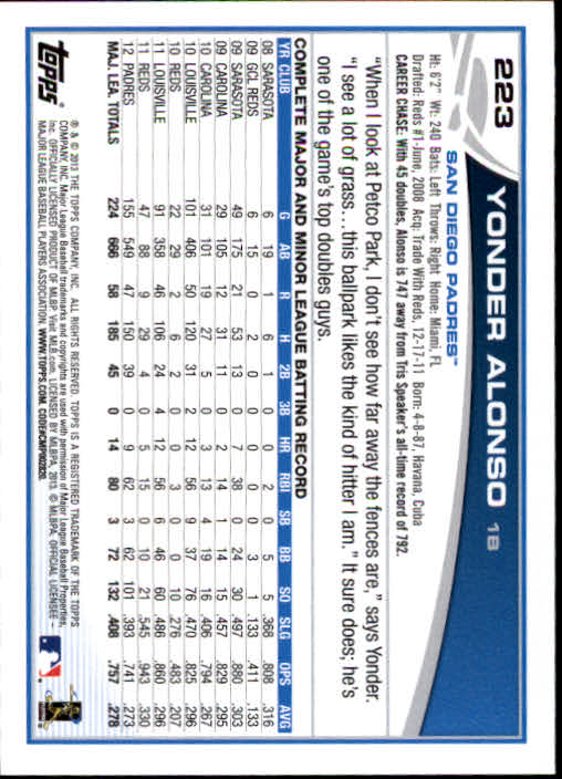 2013 Topps Baseball Card Pick 217-450 - Picture 15 of 454