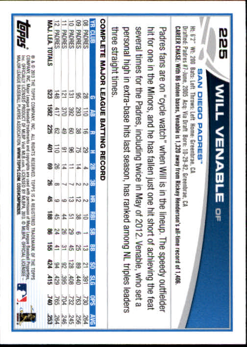 2013 Topps Baseball Card Pick 217-450 - Picture 19 of 454