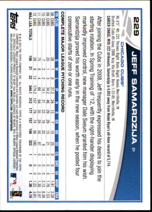 2013 Topps Baseball Card Pick 217-450 - Picture 26 of 454