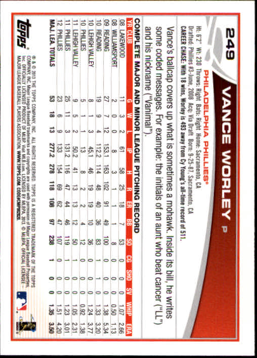 2013 Topps Baseball Card Pick 217-450 - Picture 65 of 454