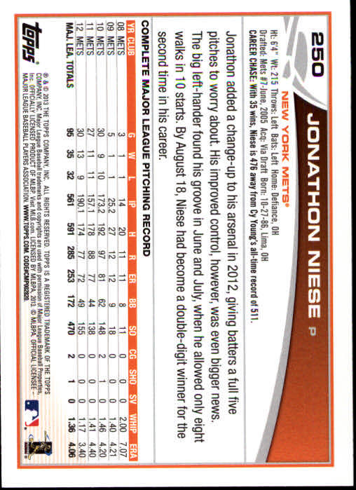 2013 Topps Baseball Card Pick 217-450 - Picture 67 of 454