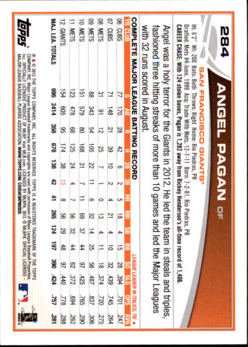 2013 Topps Baseball Card Pick 217-450 - Picture 133 of 454