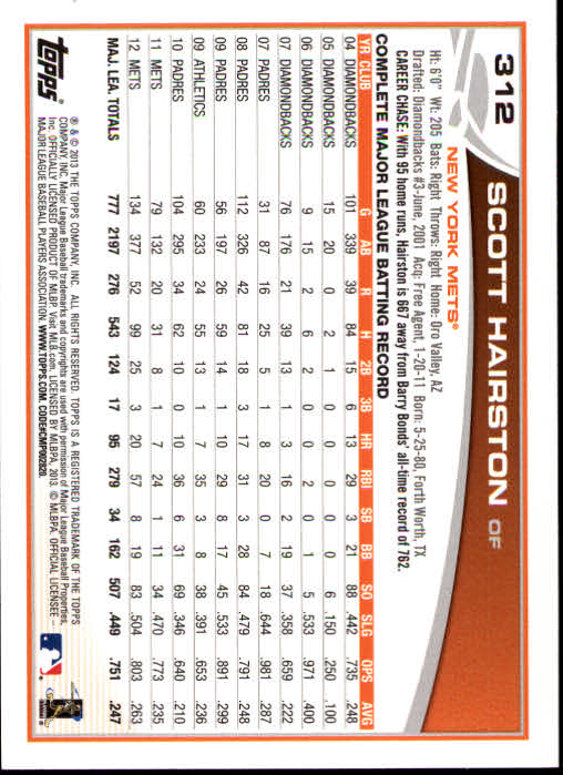 2013 Topps Baseball Card Pick 217-450 - Picture 188 of 454