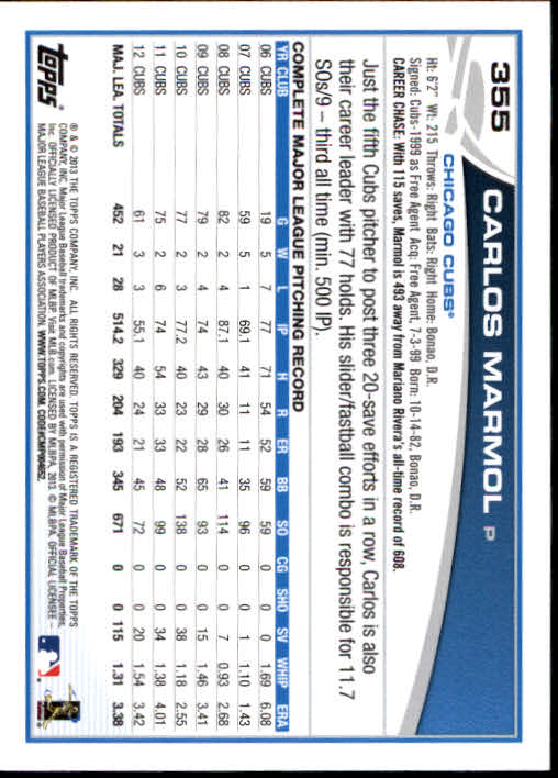 2013 Topps Baseball Card Pick 217-450 - Picture 271 of 454