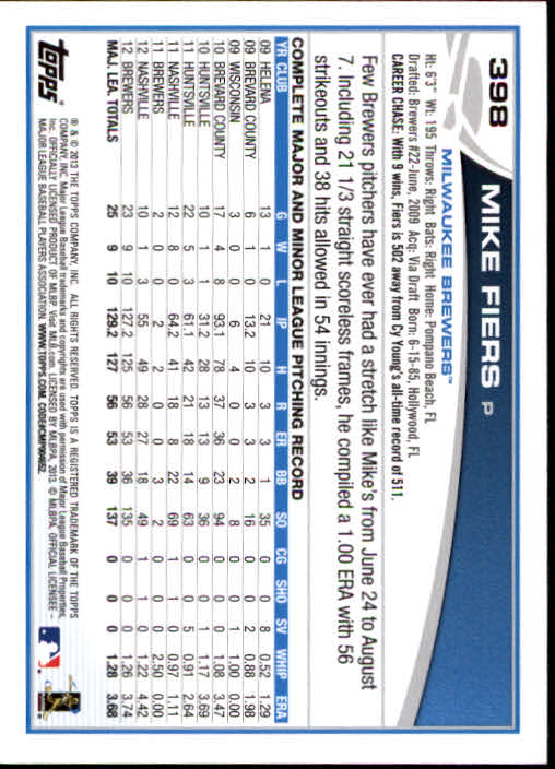 2013 Topps Baseball Card Pick 217-450 - Picture 354 of 454