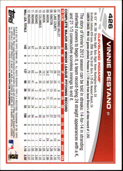 2013 Topps Baseball Card Pick 217-450 - Picture 407 of 454