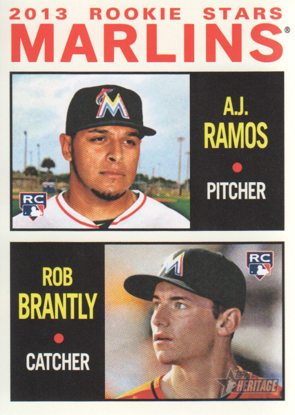 2013 Topps Heritage Baseball Card Pick 257-597