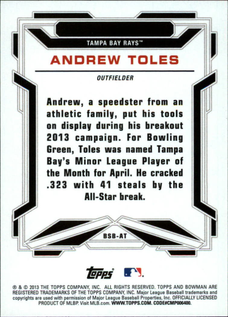 2013 Bowman Draft Baseball Part 2 - Picture 16 of 193