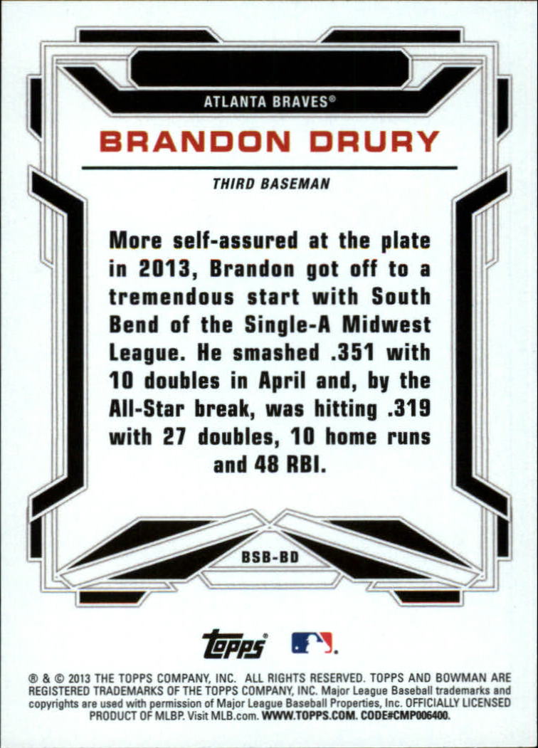 2013 Bowman Draft Baseball Part 2 - Picture 22 of 193