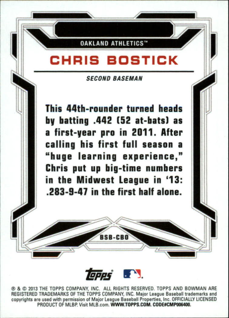 2013 Bowman Draft Baseball Part 2 - Picture 24 of 193