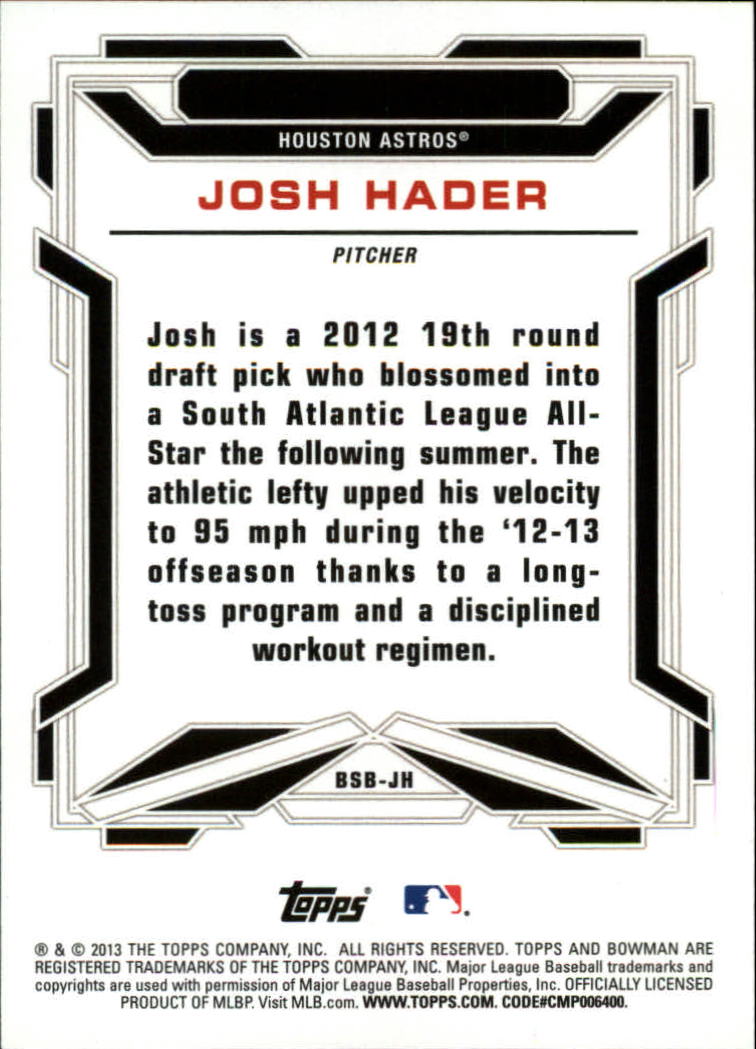 2013 Bowman Draft Baseball Part 2 - Picture 32 of 193