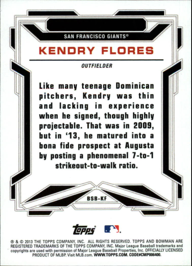 2013 Bowman Draft Baseball Part 2 - Picture 40 of 193