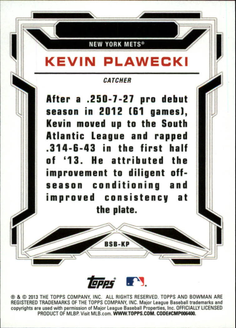 2013 Bowman Draft Baseball Part 2 - Picture 42 of 193