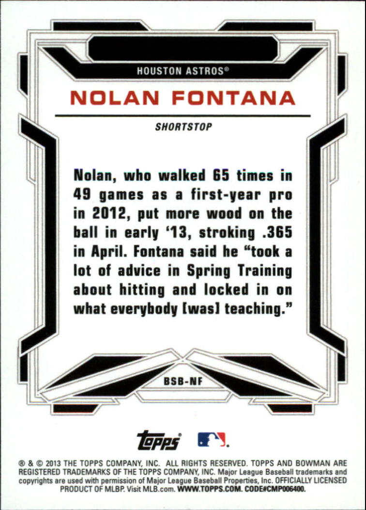 2013 Bowman Draft Baseball Part 2 - Picture 50 of 193