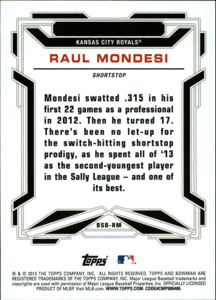 2013 Bowman Draft Baseball Part 2 - Picture 64 of 193