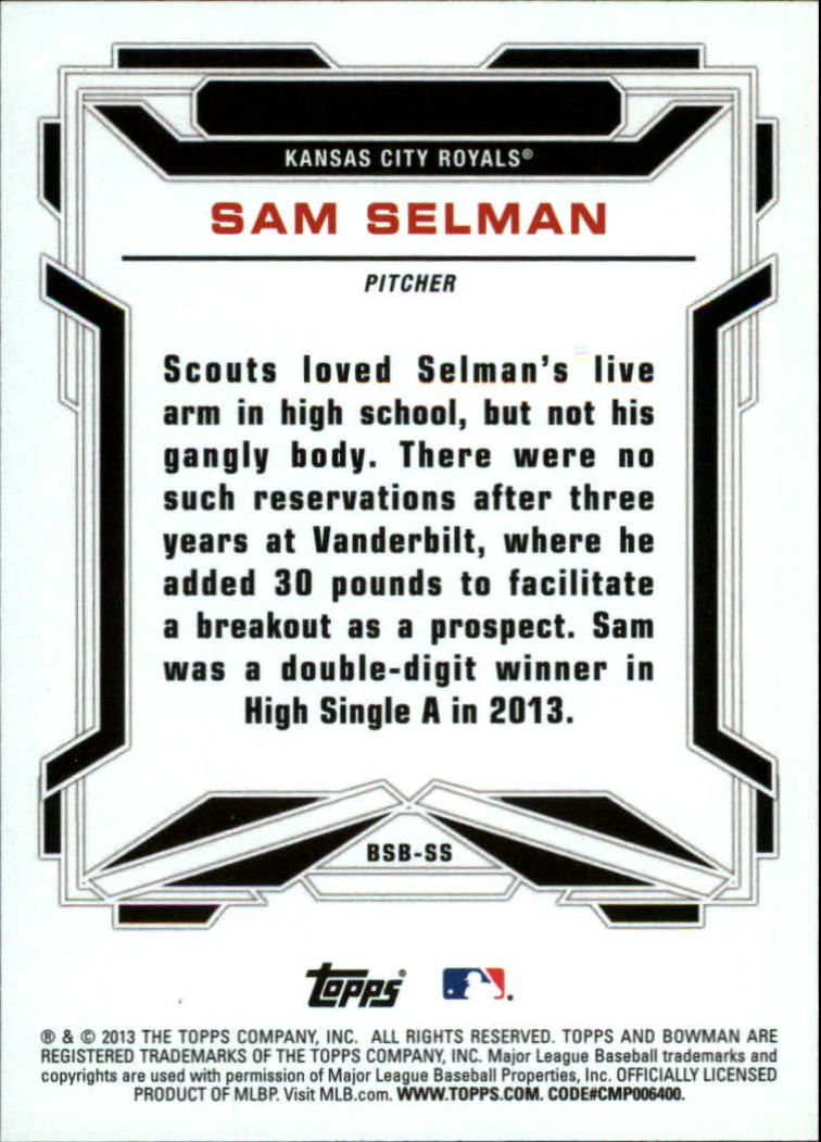 2013 Bowman Draft Baseball Part 2 - Picture 70 of 193