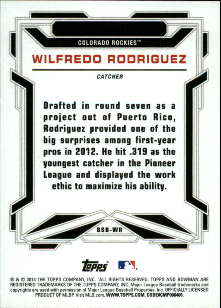 2013 Bowman Draft Baseball Part 2 - Picture 76 of 193