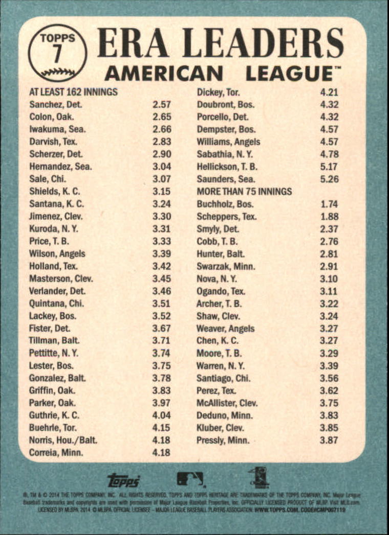 2014 Topps Heritage Baseball Card Pick 2-262 - Picture 11 of 489