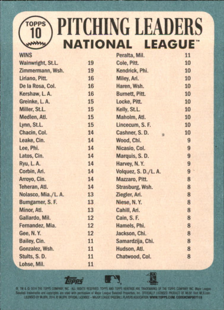 2014 Topps Heritage Baseball Card Pick 2-262 - Picture 15 of 489