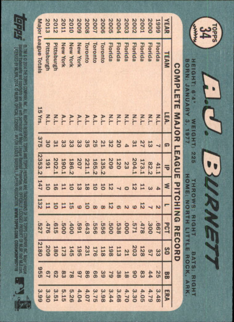2014 Topps Heritage Baseball Card Pick 2-262 - Picture 61 of 489