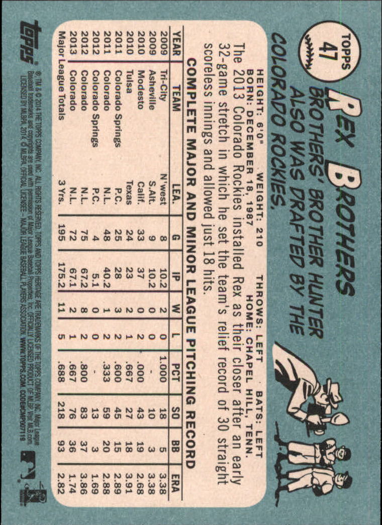 2014 Topps Heritage Baseball Card Pick 2-262 - Picture 87 of 489