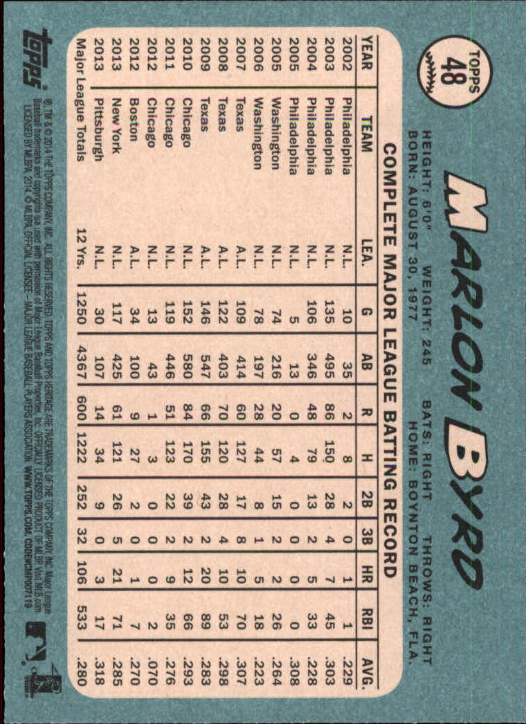 2014 Topps Heritage Baseball Card Pick 2-262 - Picture 89 of 489