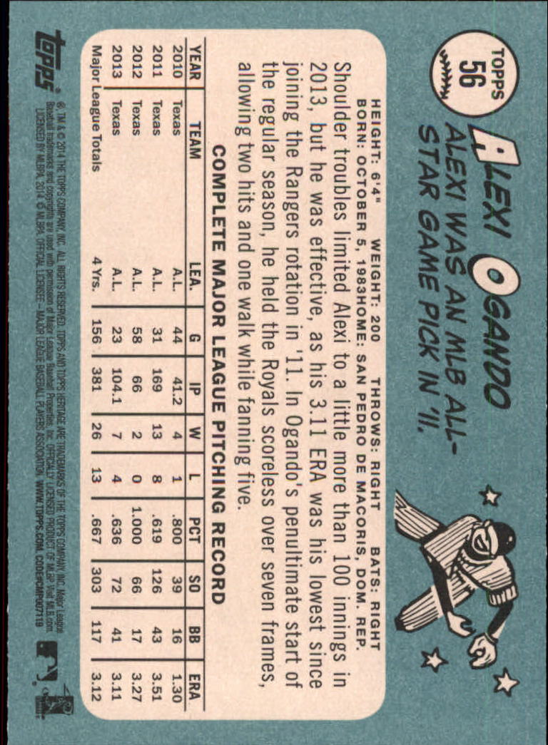 2014 Topps Heritage Baseball Card Pick 2-262 - Picture 103 of 489