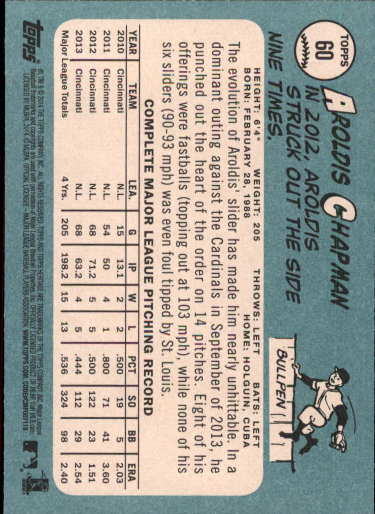 2014 Topps Heritage Baseball Card Pick 2-262 - Picture 111 of 489