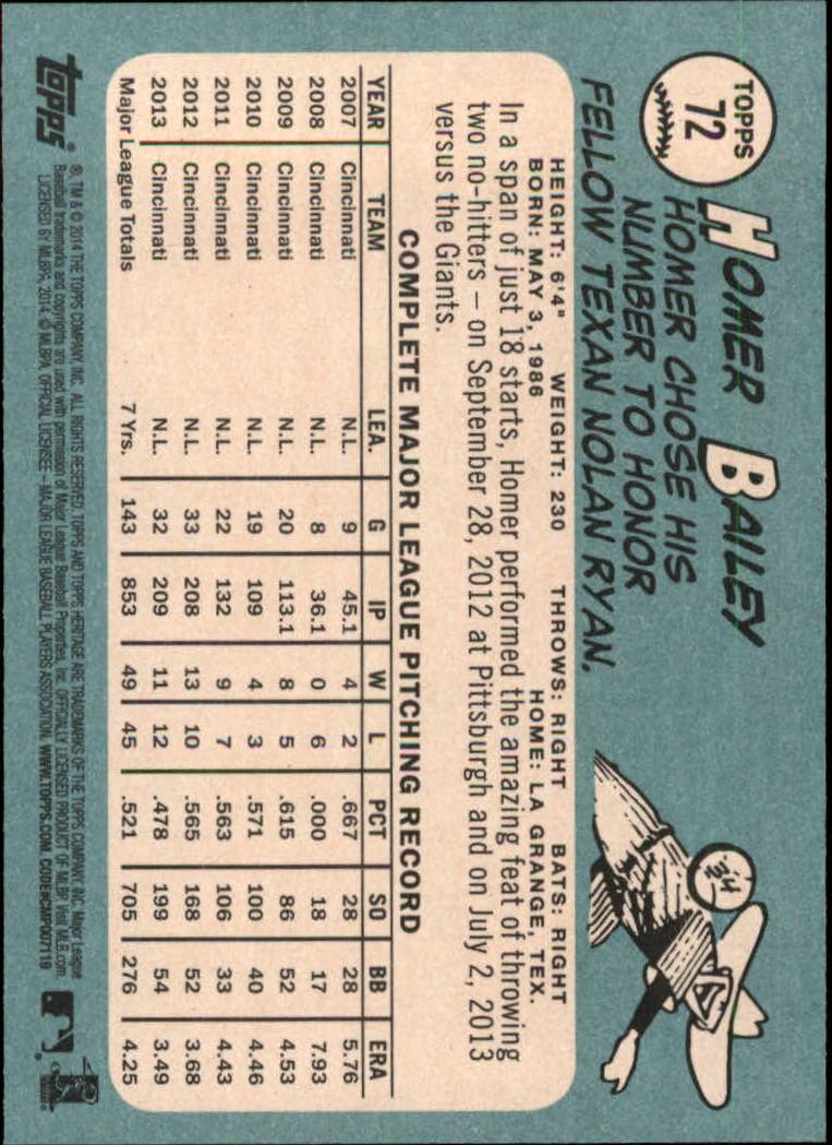 2014 Topps Heritage Baseball Card Pick 2-262 - Picture 135 of 489