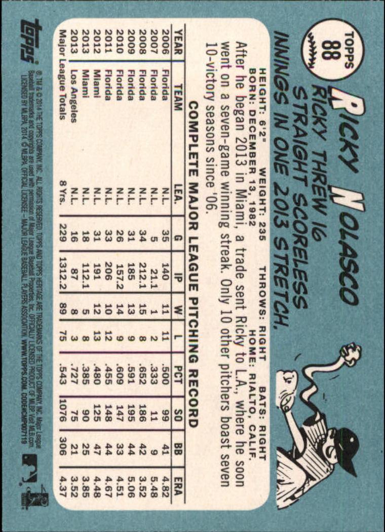 2014 Topps Heritage Baseball Card Pick 2-262 - Picture 165 of 489