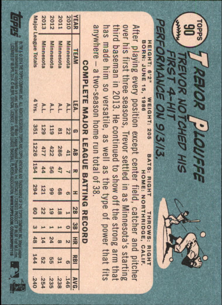 2014 Topps Heritage Baseball Card Pick 2-262 - Picture 169 of 489
