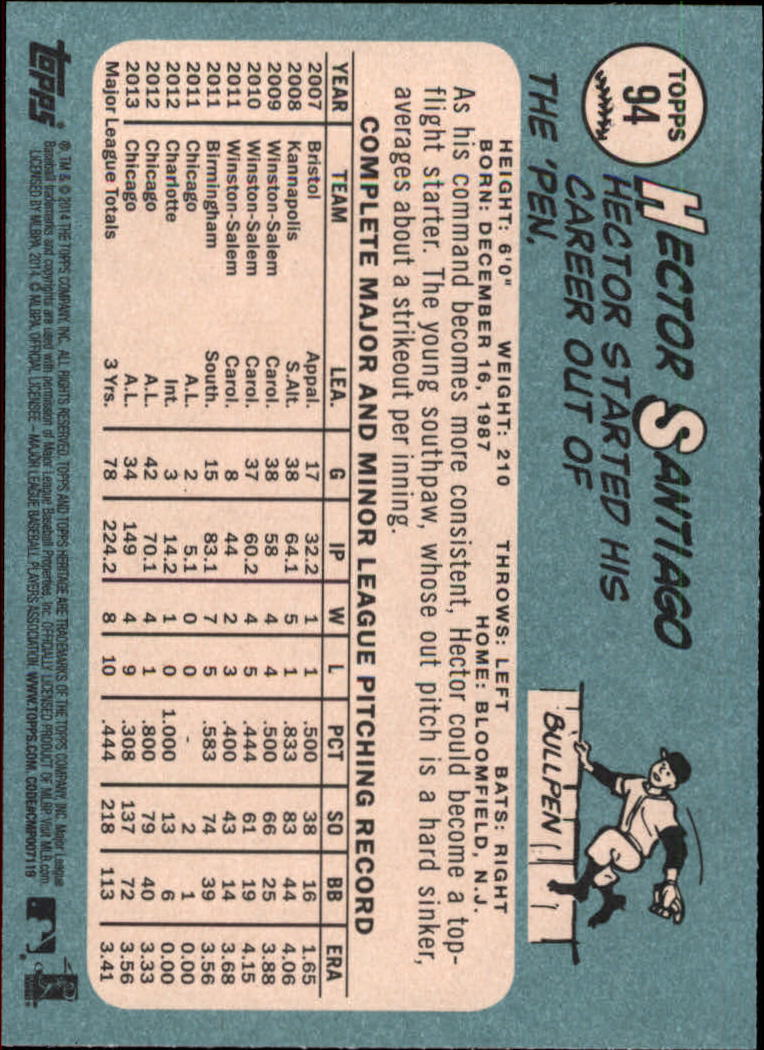 2014 Topps Heritage Baseball Card Pick 2-262 - Picture 177 of 489