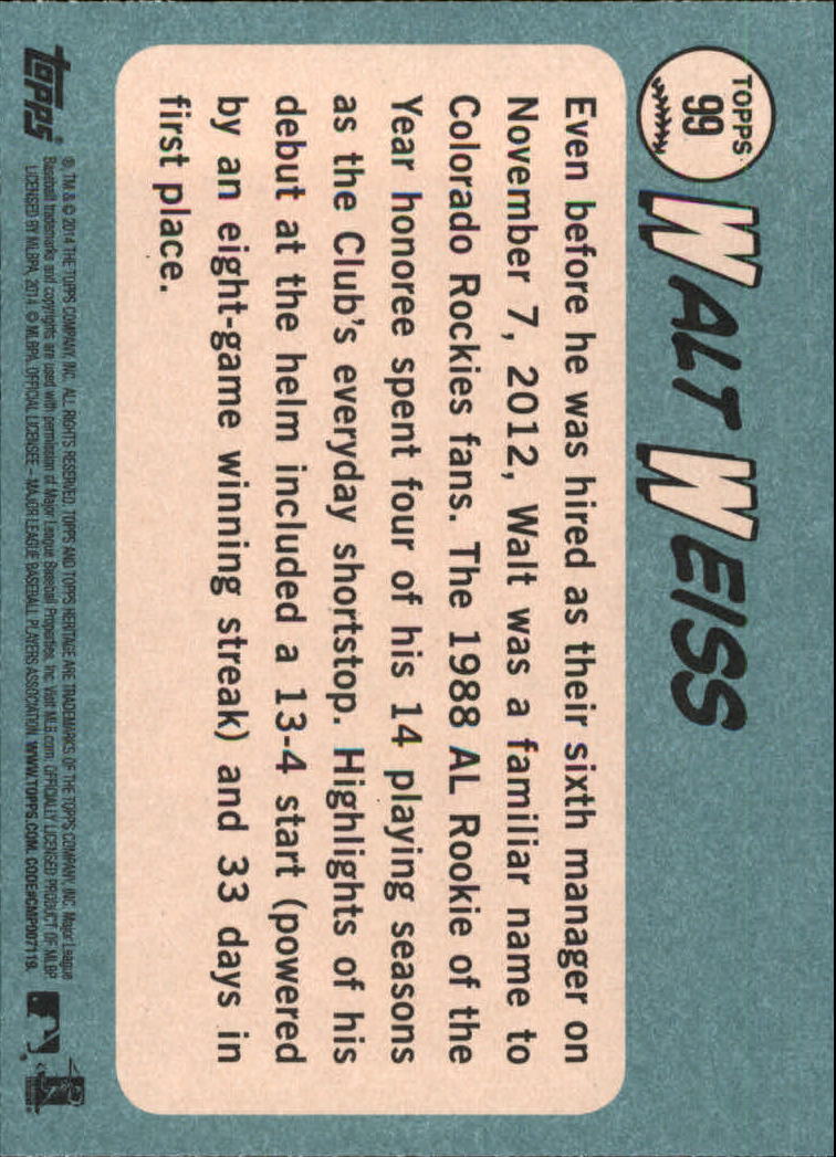 2014 Topps Heritage Baseball Card Pick 2-262 - Picture 187 of 489