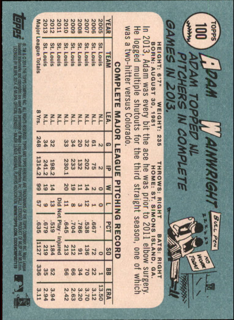 2014 Topps Heritage Baseball Card Pick 2-262 - Picture 189 of 489