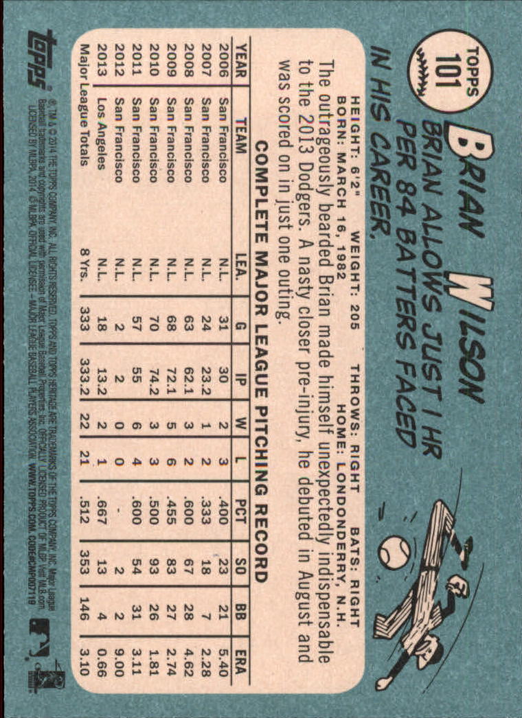 2014 Topps Heritage Baseball Card Pick 2-262 - Picture 191 of 489