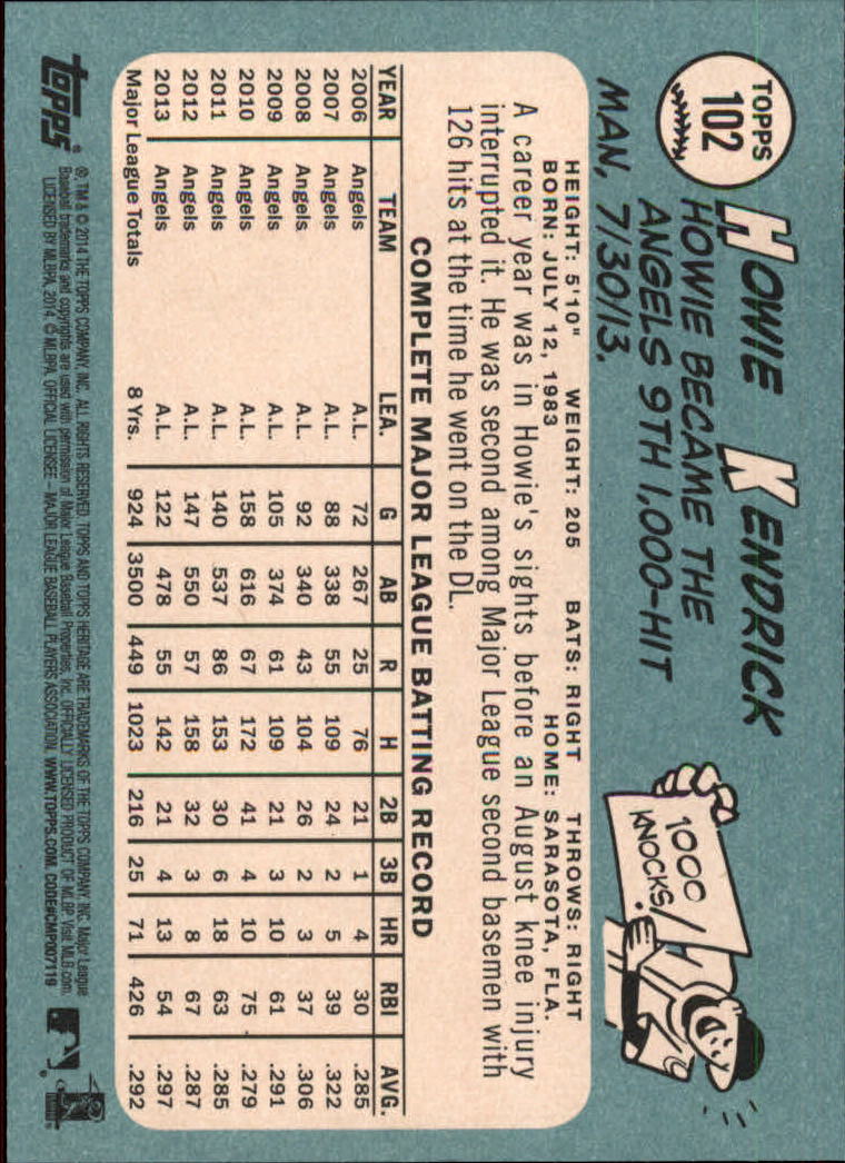 2014 Topps Heritage Baseball Card Pick 2-262 - Picture 193 of 489