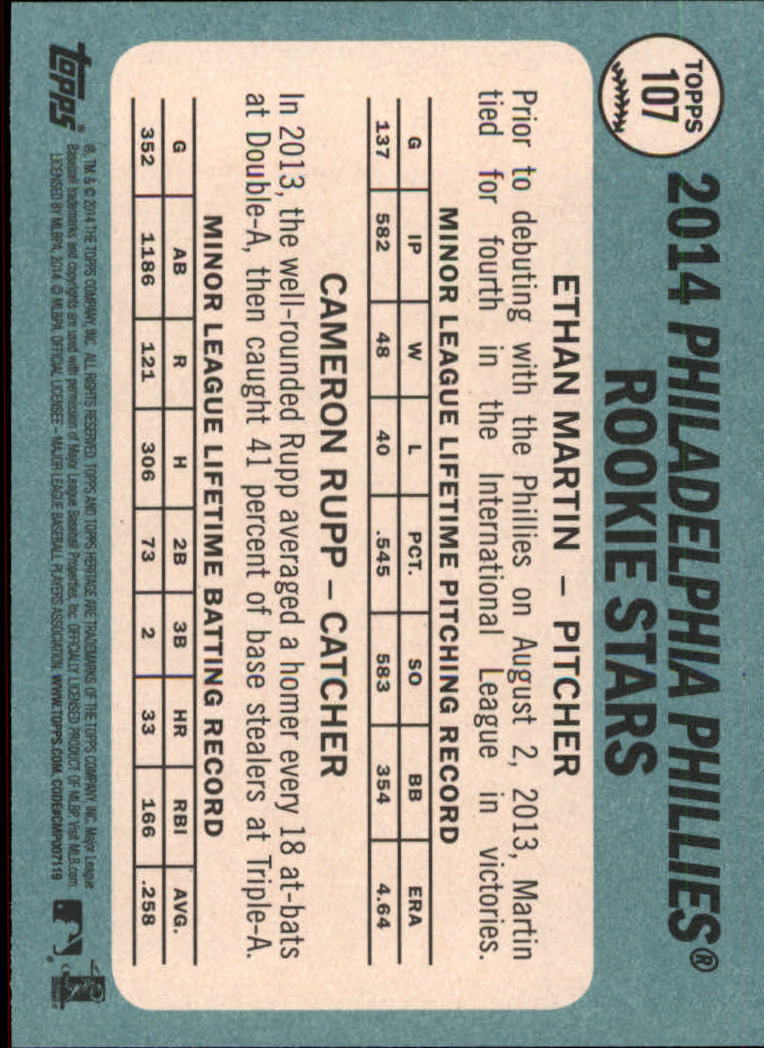 2014 Topps Heritage Baseball Card Pick 2-262 - Picture 201 of 489